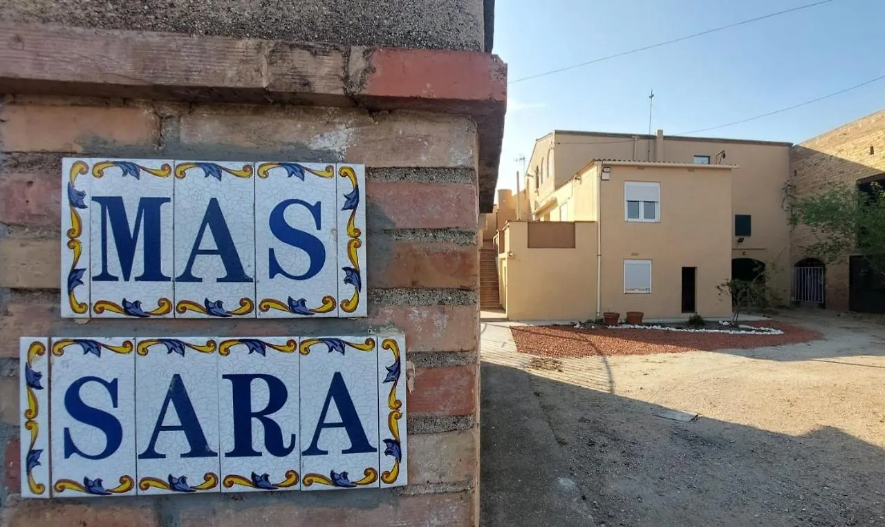 펜션 Cabanes  Mas Sara 빌라 스페인